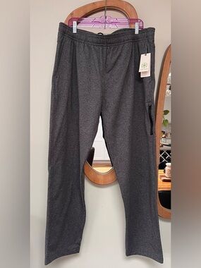 GAIAM Men's Dark Gray Active Lounge Pants
